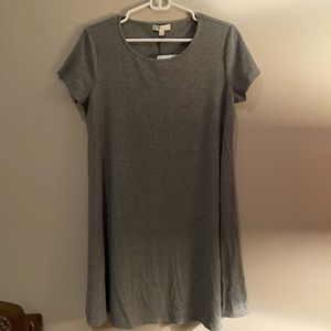 NWT grey tshirt dress